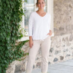 Beige Taylor pant