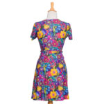 Colored flowers ''Selena'' dress