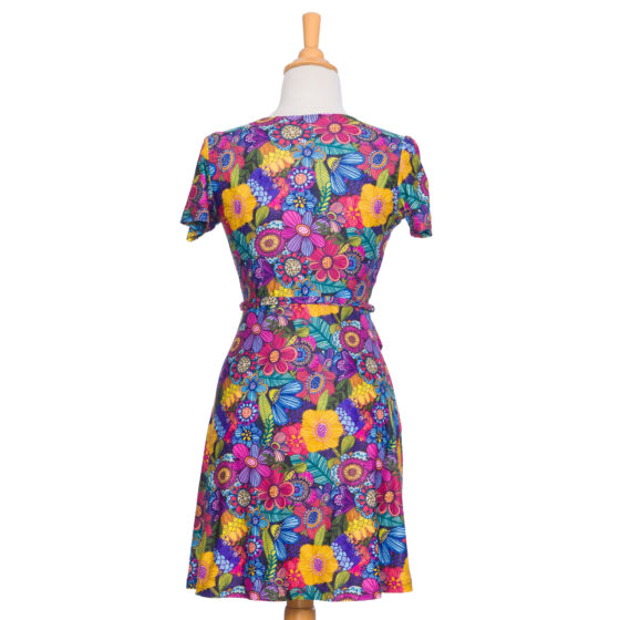 Colored flowers ''Selena'' dress