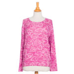 Pink hearts ''Joni'' sweater