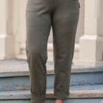 Khaki Taylor pant