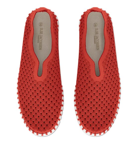 Soulier Tulip confortable Rouge