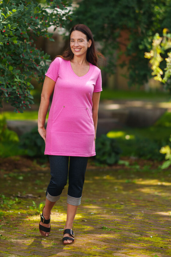 Pink ''Boulay'' tunic