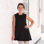 Black ''Piaf'' tunic