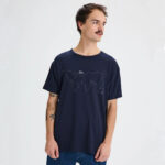 T-shirt loop Marine