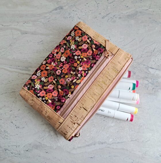 Trousse en liège Or et moisson