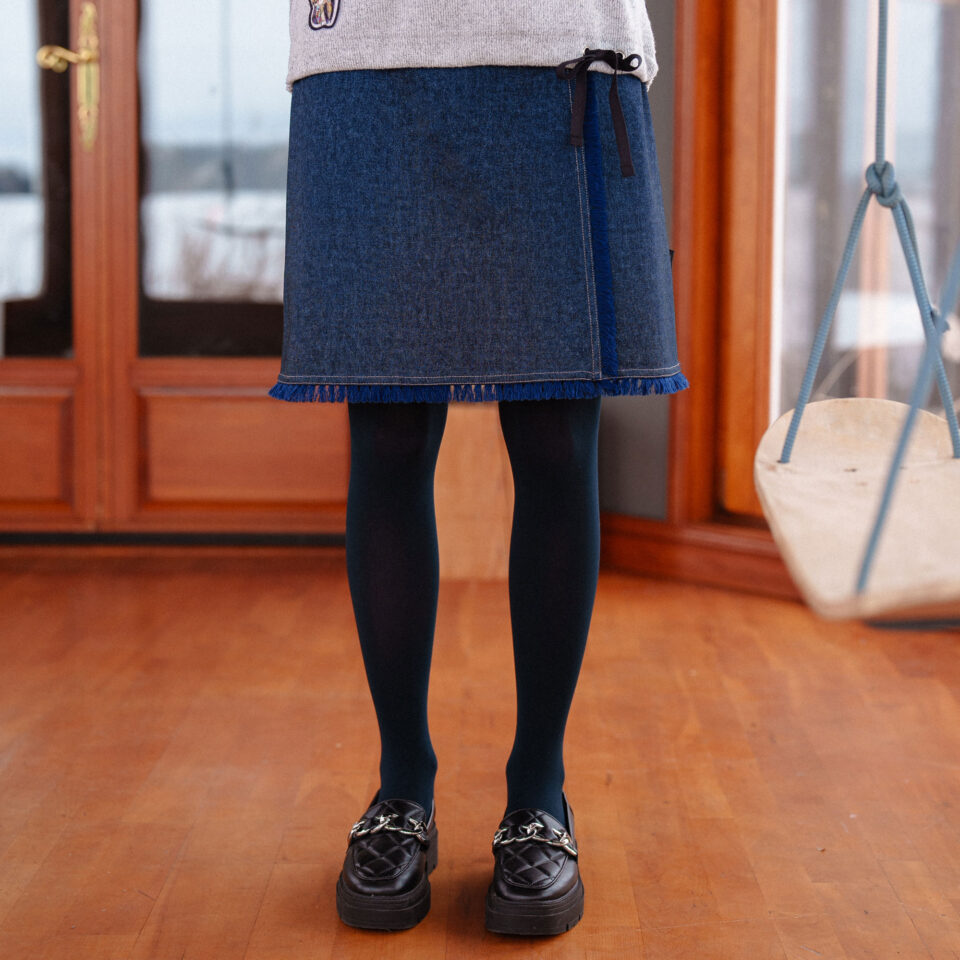 Jupe De Vinci Bleu denim