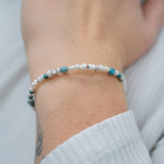 Bracelet de perles assorties Vert