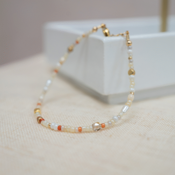 Bracelet de perles assorties Sable
