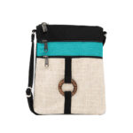 Sac à bandoulière anneau Aqua