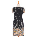 Black and golden ''classique'' dress
