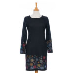 Robe flore Bordure