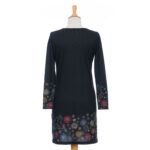 Robe flore Bordure