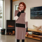 Robe viorne Taupe