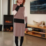 Robe viorne Taupe