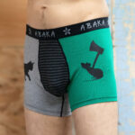 Boxer Bob chat-rat Gris et teal