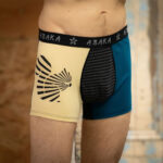 Boxer Bob écureuil Jaune et bleu