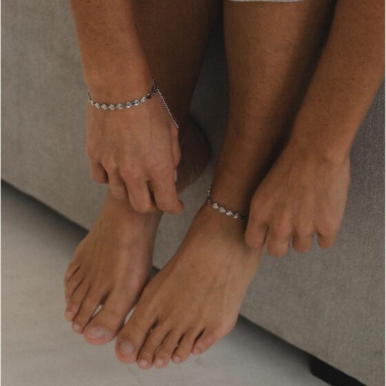 Bracelet coquillages Argent