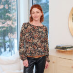 Chandail bruyère Paisley d'automne