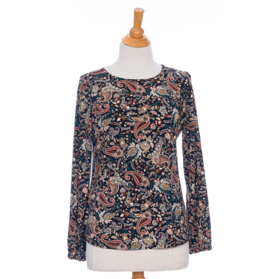 Chandail bruyère Paisley d'automne