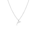Collier dauphin Argent