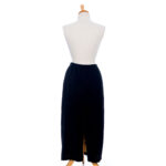 Jupe 7/8 pruche Corduroy noir