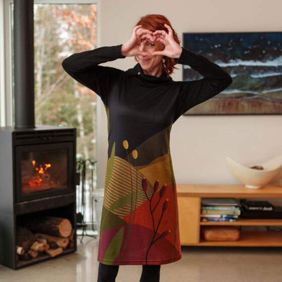 Robe cornouiller Paysage