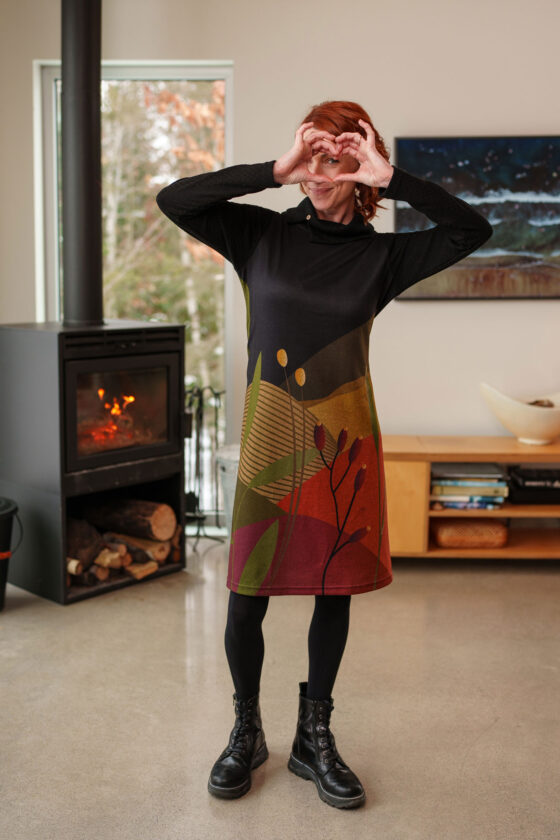 Robe cornouiller Paysage