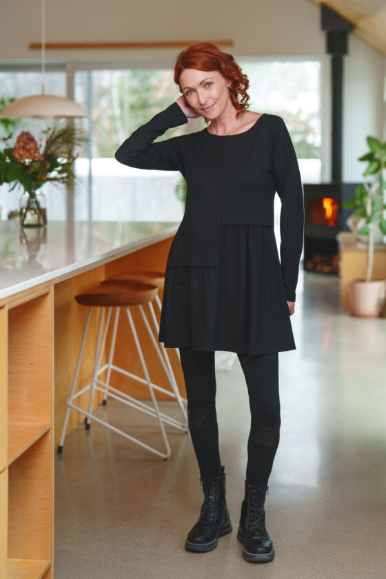 Legging saule Noir