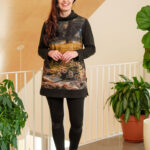Legging saule Noir