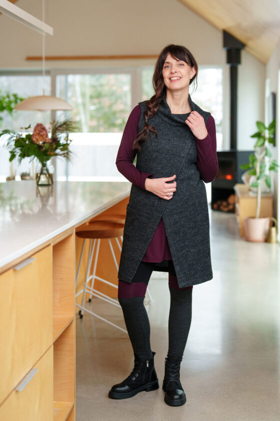 Legging taïga Merlot