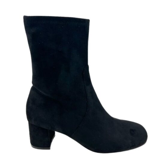 Botte velours Noir
