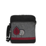 Sac à bandoulière Bambou Bordeaux