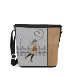 Sac à bandoulière Caseille Camel