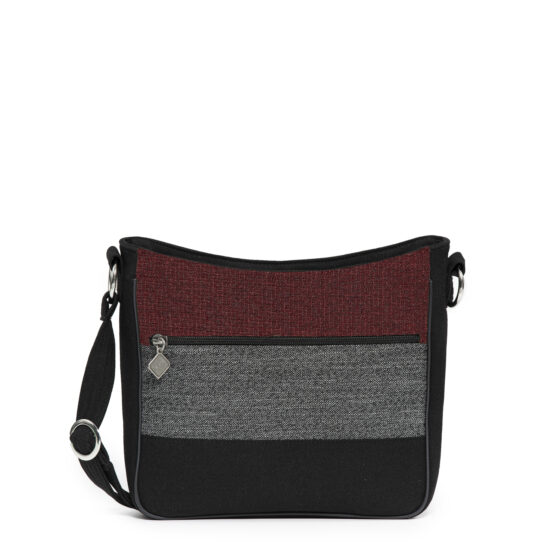 Sac à bandoulière Cerisier Bordeaux