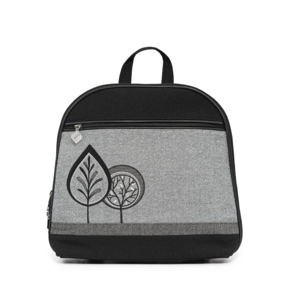 Sac à main convertible 3 en 1 Acajou Noir
