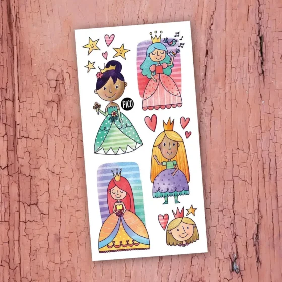 Tatou temporaire Mlle la princesse et ses amies