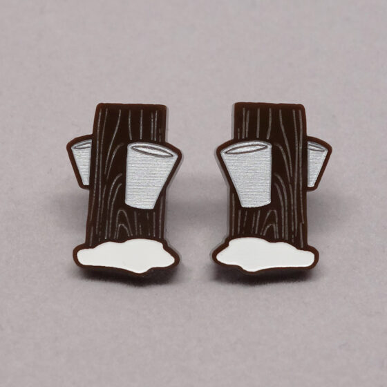 Boucle d'oreilles érablière