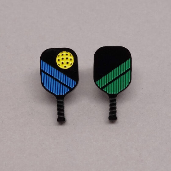 Boucle d'oreilles pickleball