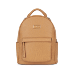 Sac à dos multifonction Le Maude en cuir vegan Camel