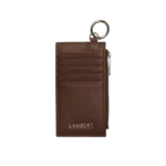 Porte-cartes Le Phoebe en cuir vegan Chocolat