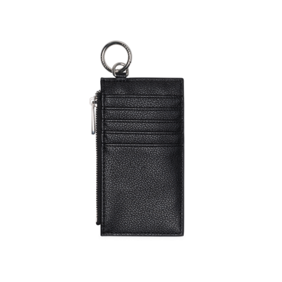 Porte-cartes Le Phoebe en cuir vegan Noir