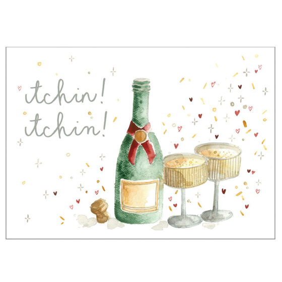 Carte de souhaits Tchin tchin Amaury 1
