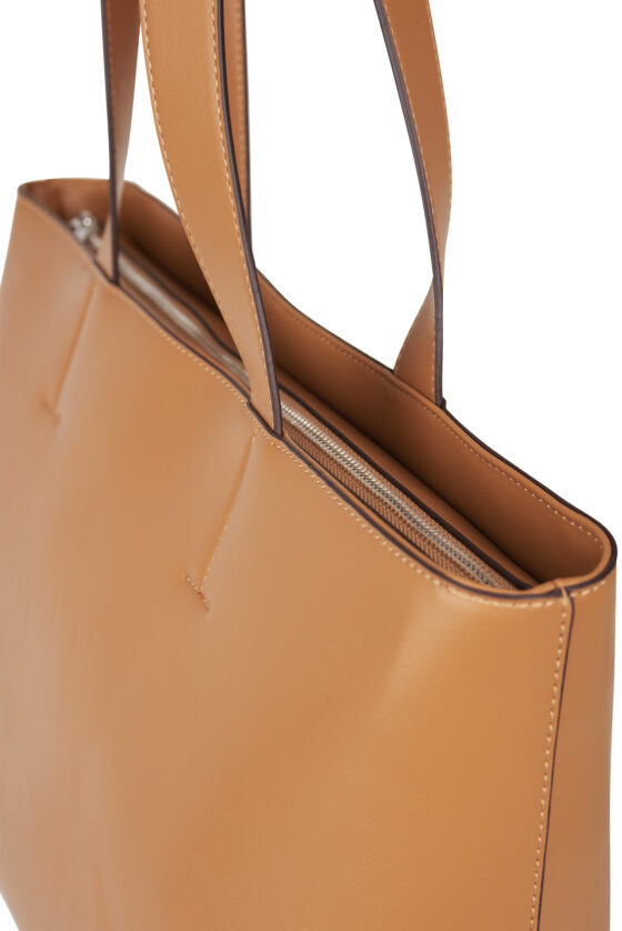 Sac fourre-tout Le Danyka en cuir vegan Sepia