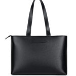Sac fourre-tout Le Danyka en cuir vegan Noir