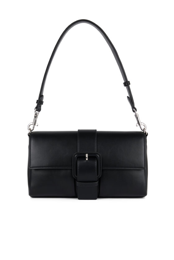 Sac à main 2-en-1 Le Elsie en cuir vegan Noir
