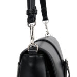 Sac à main 2-en-1 Le Elsie en cuir vegan Noir