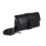 Sac à main 2-en-1 Le Elsie en cuir vegan Noir