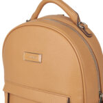 Sac à dos multifonction Le Maude en cuir vegan Camel