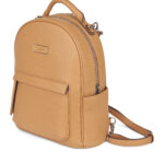 Sac à dos multifonction Le Maude en cuir vegan Camel